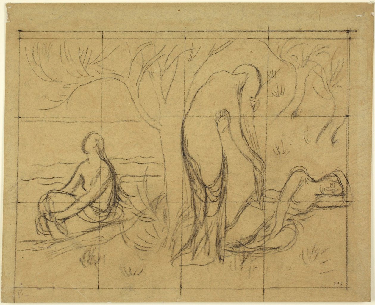 Sävellystutkimus tekijältä Pierre Puvis de Chavannes