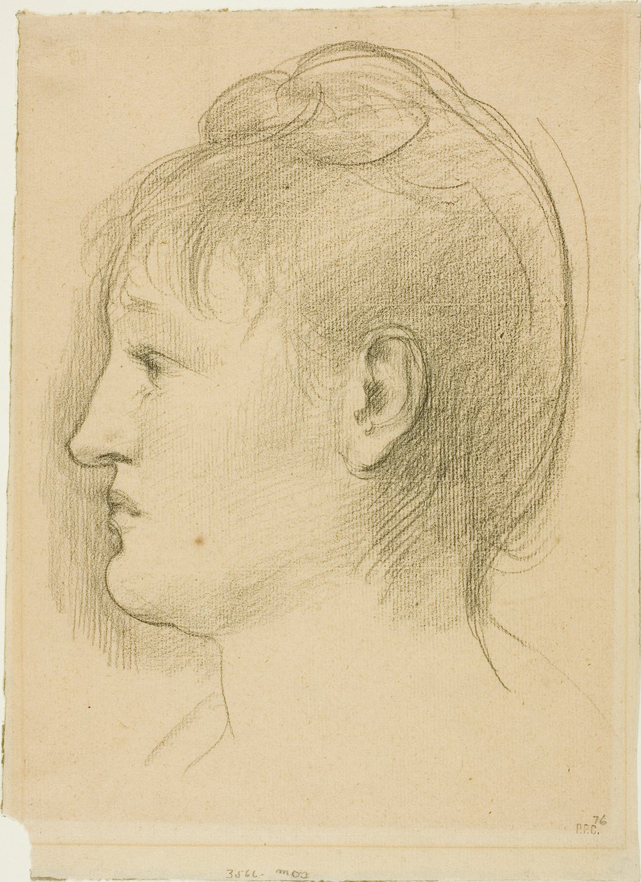 Naisen pää tekijältä Pierre Puvis de Chavannes