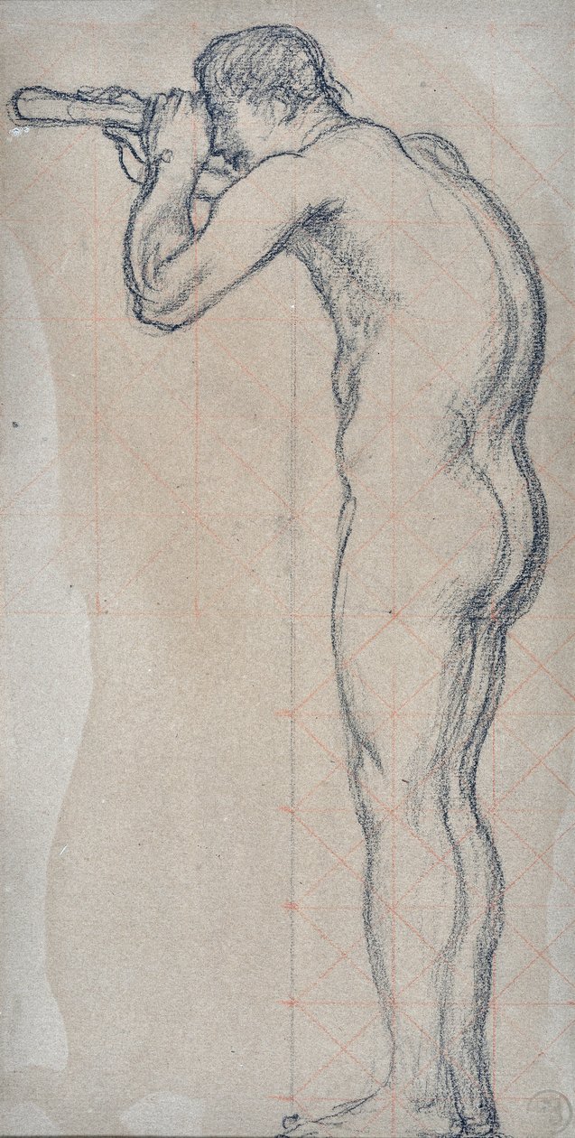 Kaukoputki (piirustus) tekijältä Pierre Puvis de Chavannes