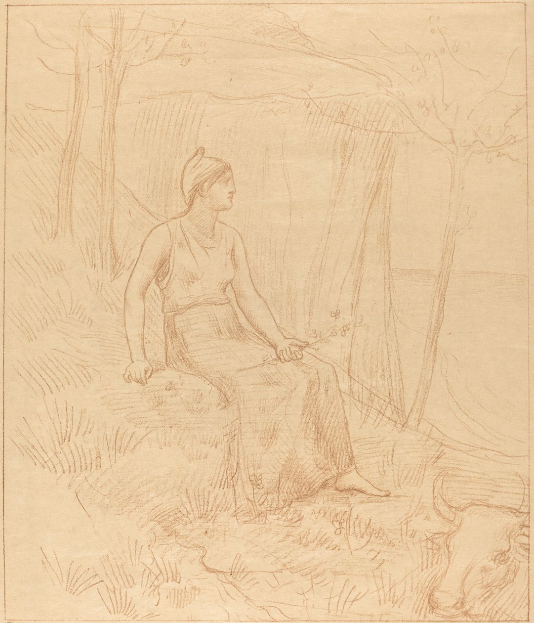 Normandia tekijältä Pierre Puvis de Chavannes