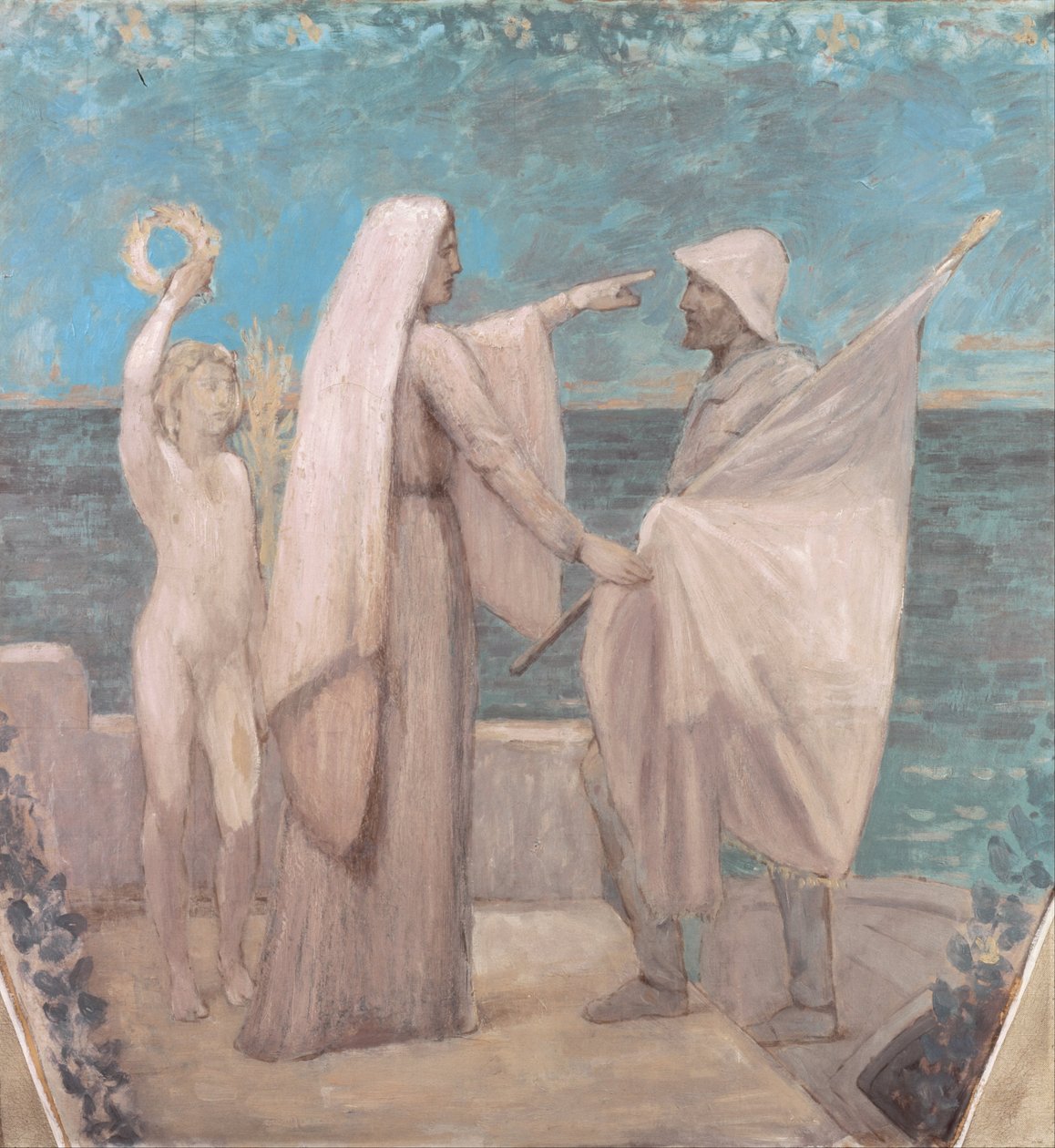 Opiskelu isänmaallisuutta varten tekijältä Pierre Puvis de Chavannes