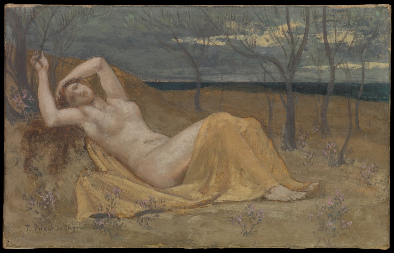 Tamaris tekijältä Pierre Puvis de Chavannes