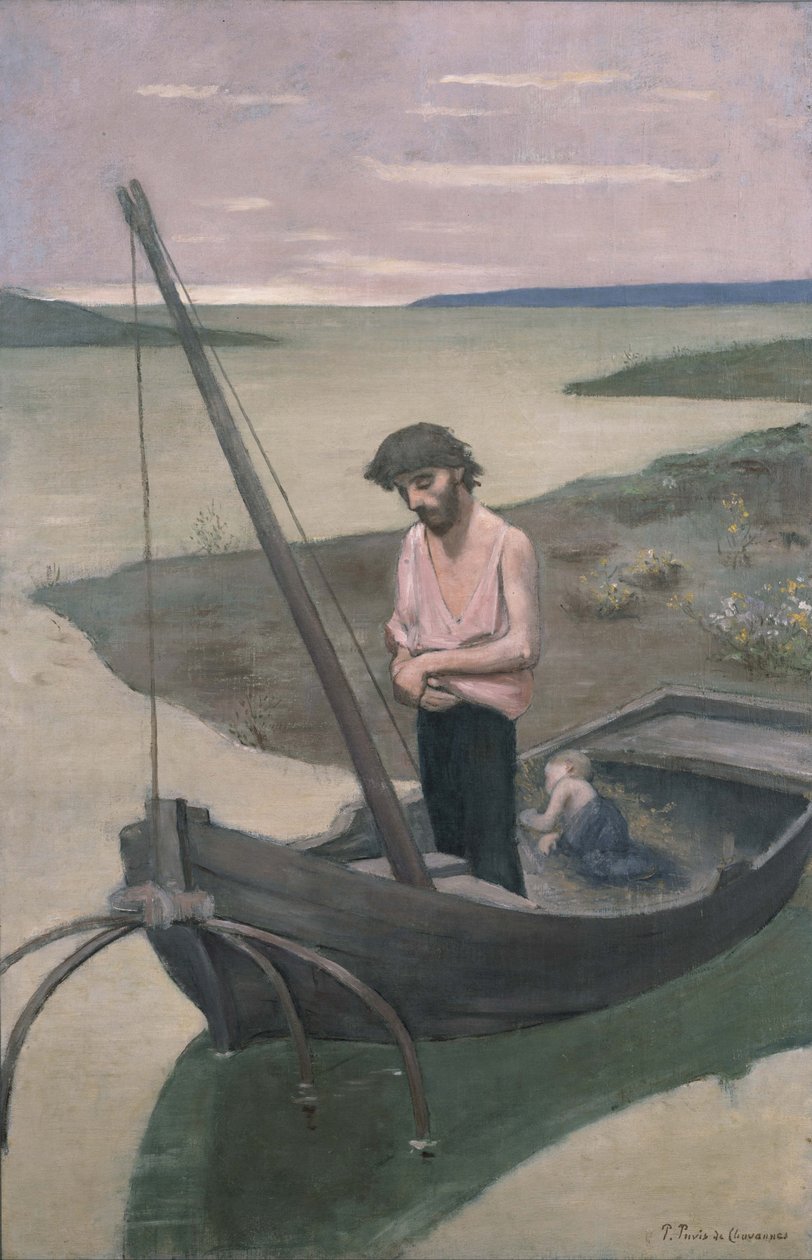 Köyhä kalastaja tekijältä Pierre Puvis de Chavannes
