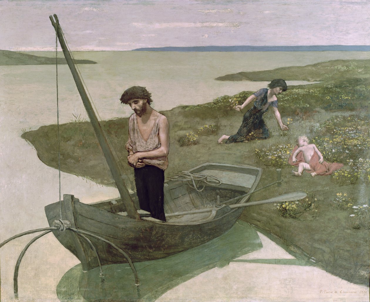 Kalastajaparka tekijältä Pierre Puvis de Chavannes