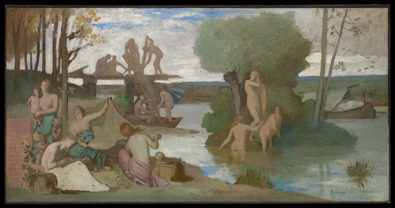 Joki tekijältä Pierre Puvis de Chavannes