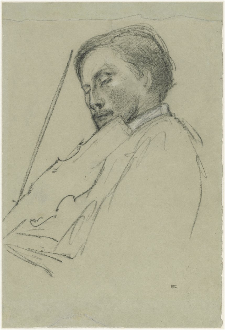 Viulisti tekijältä Pierre Puvis de Chavannes