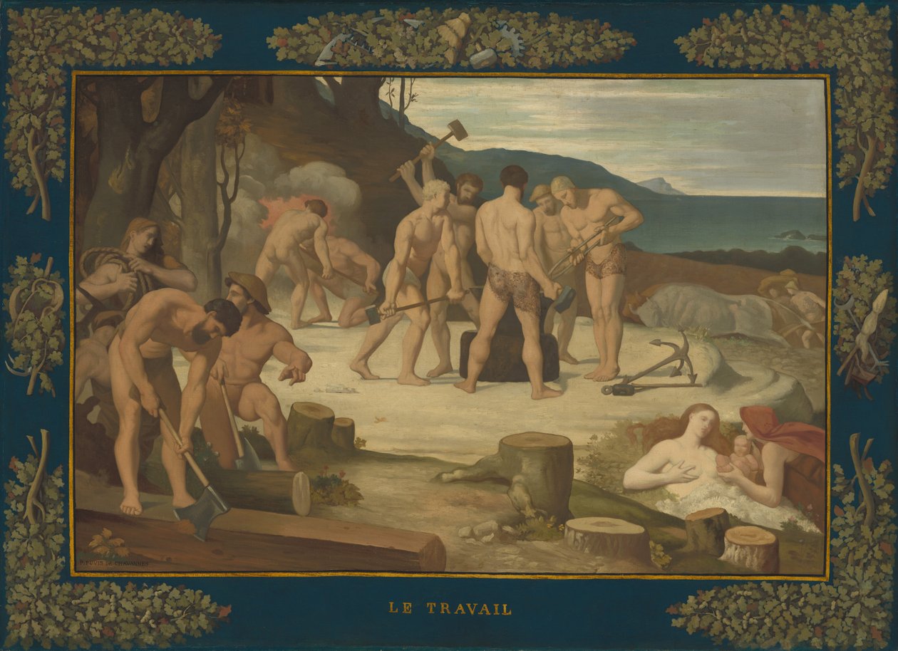 Työ tekijältä Pierre Puvis de Chavannes