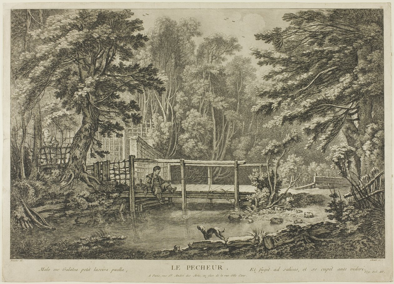 Kalastaja tekijältä Pierre Quentin Chedel