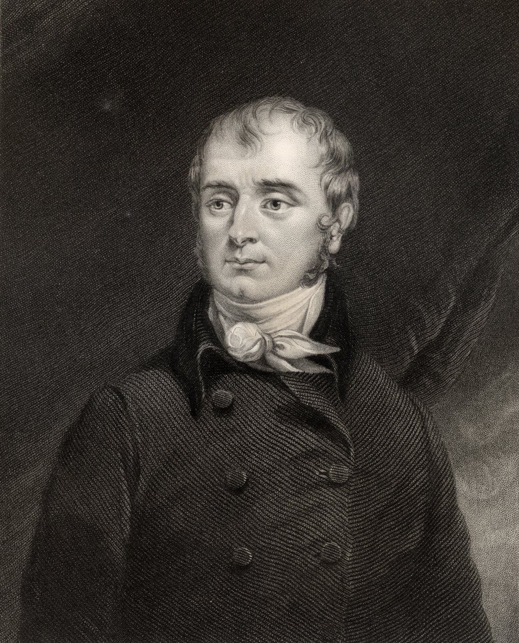 Marie Francois Xavier Bichat, kaiverrettu H. Cook, "The National Portrait Gallery, Volume III", julkaistu noin 1820 tekijältä Pierre Roch Vigneron