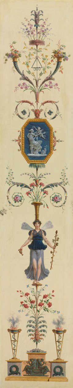 Koristepaneeli, 1790-luku. tekijältä Pierre Rousseau