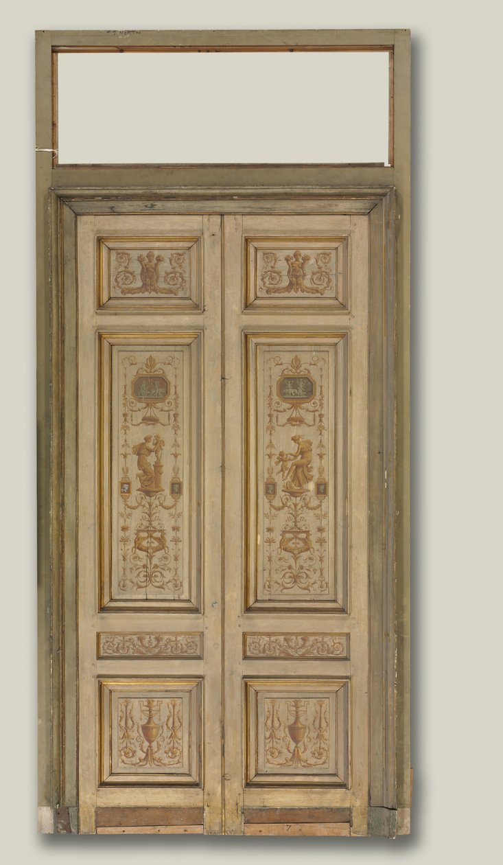 Kaksilehtiset ovet, 1790-luku. tekijältä Pierre Rousseau