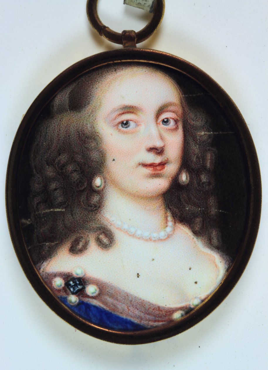 Nainen nimeltä Elizabeth Rogers, varakreivi Mansfield (akvarelli norsunluun) tekijältä Pierre Signac
