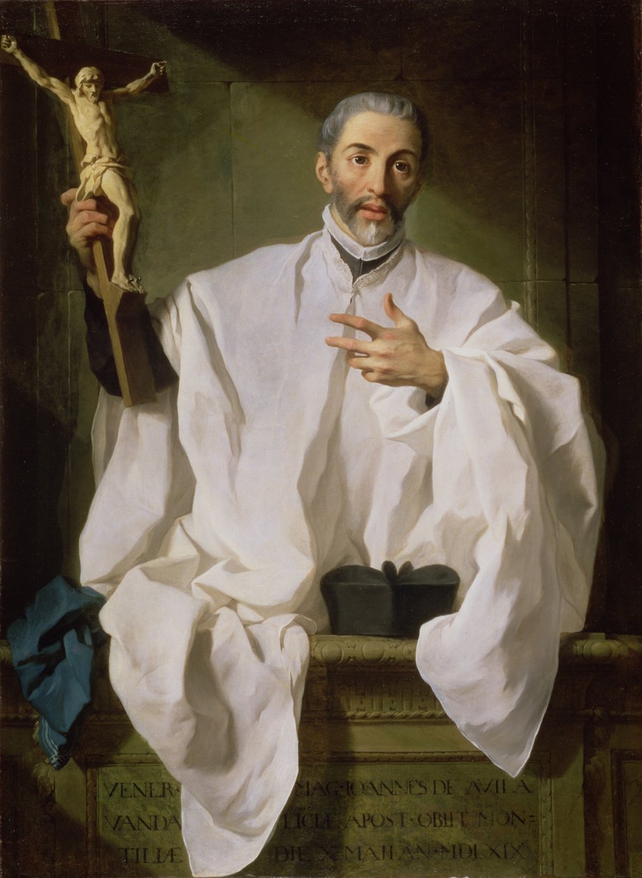 Pyhä Johannes Avilalainen, noin 1746 tekijältä Pierre Subleyras