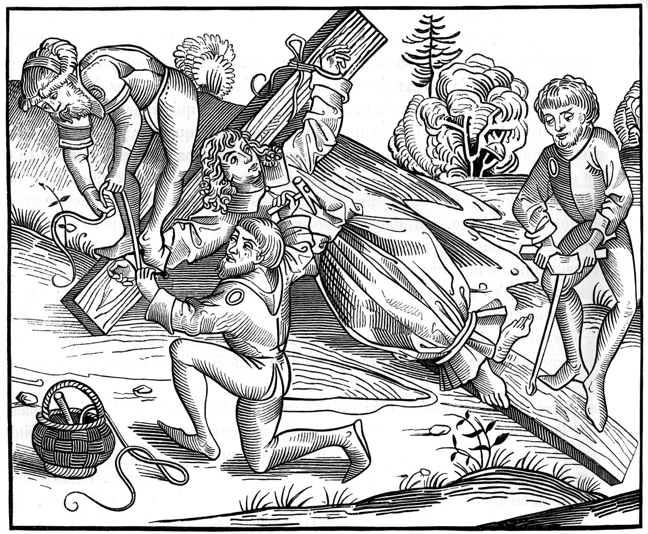 Juutalaiset ristiinnaulitsivat Rikhardin Pontoisen, 1493 1849. tekijältä Pierre Wolgmuth
