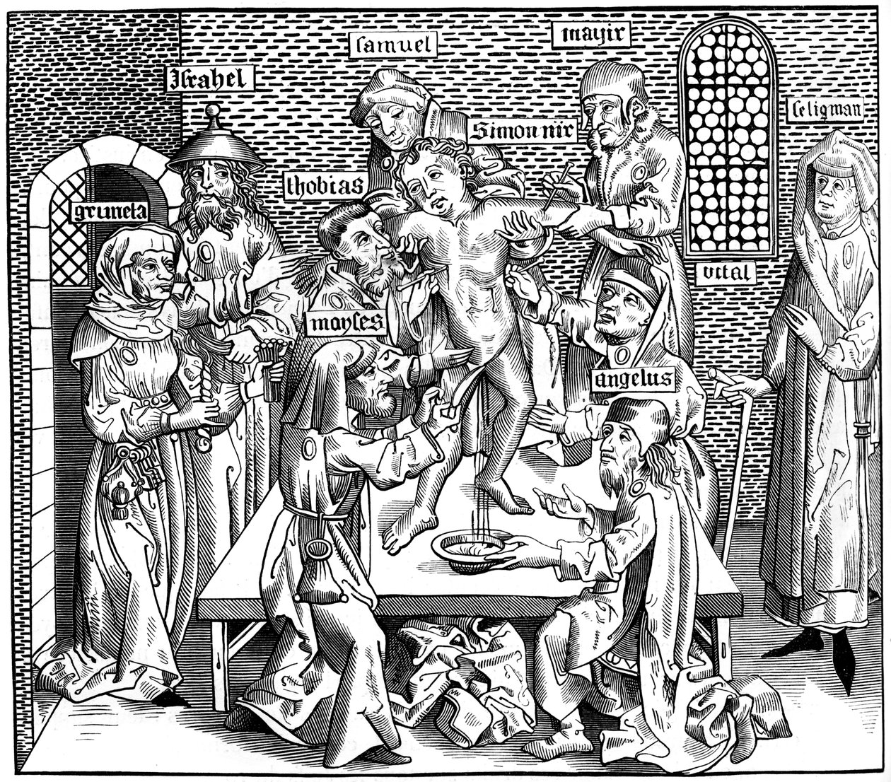 Simon Trentin marttyyrikuolema, 1493 1849. tekijältä Pierre Wolgmuth