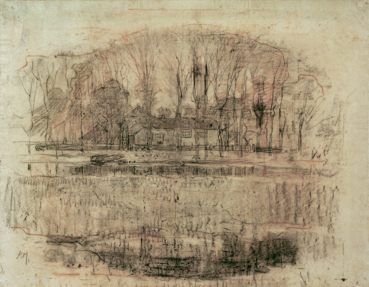 Bauernhof Geinrust tekijältä Piet Mondrian
