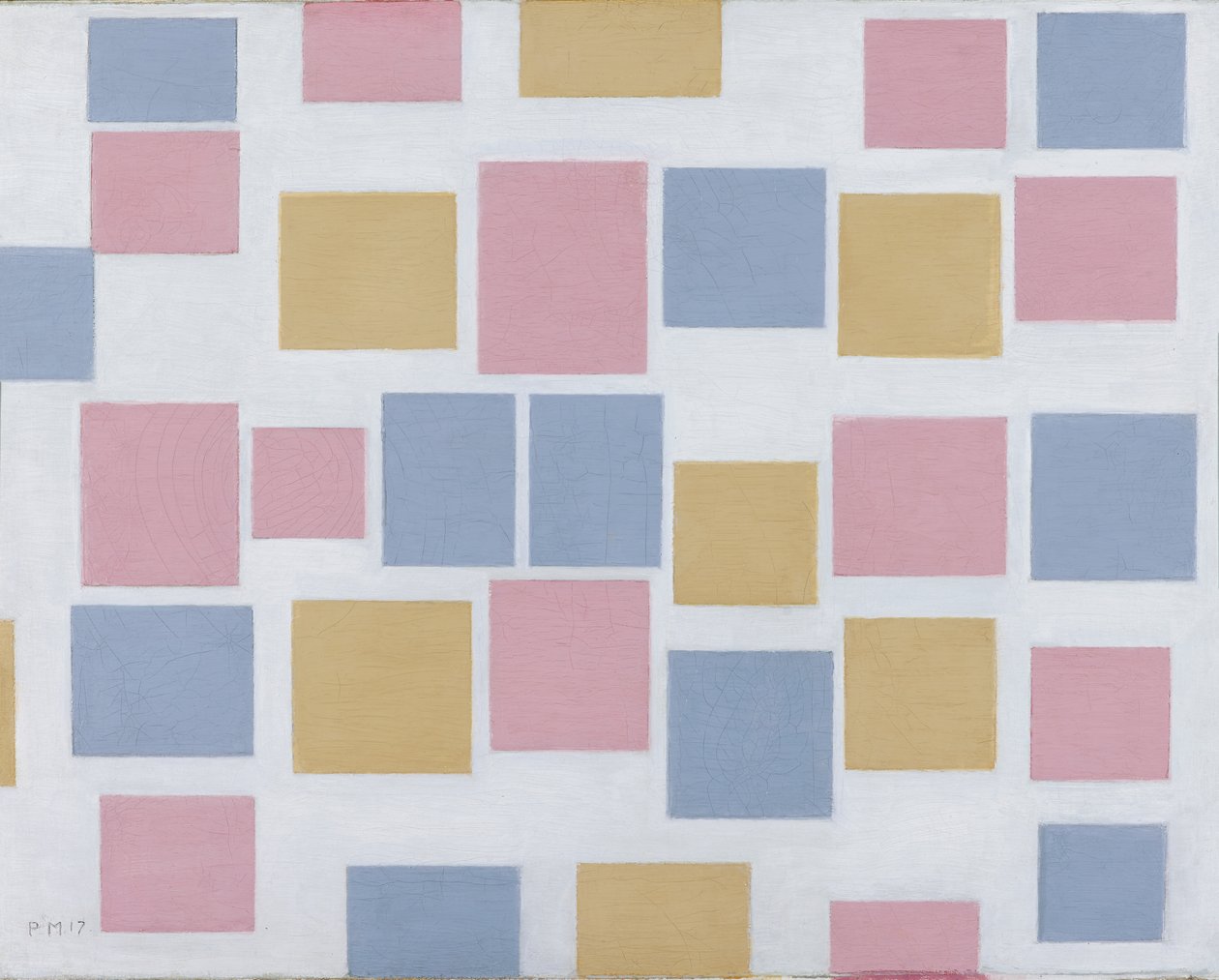 Huonekalut ja erilaiset esineet 1100- ja 1300-luvuilta tekijältä Piet Mondrian