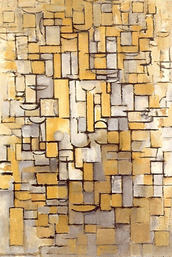 Komposiitti XIV tekijältä Piet Mondrian