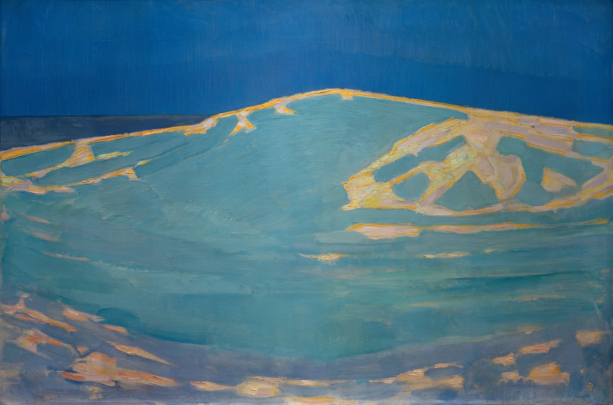 Duinen bij Domburg tekijältä Piet Mondrian