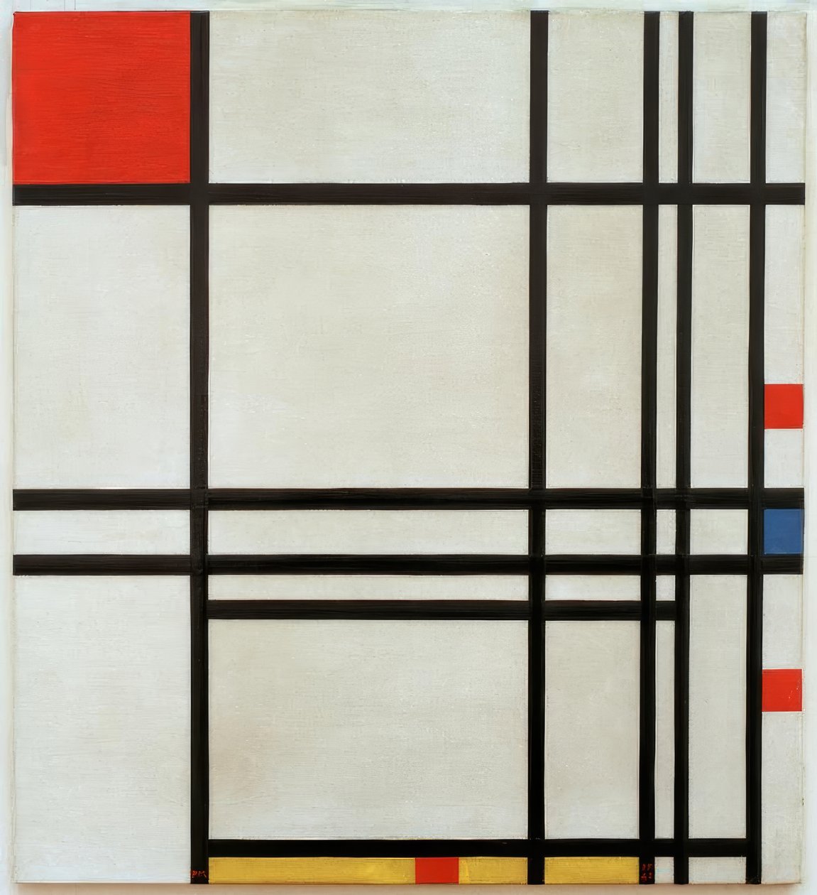 Koostumus nro. 8 tekijältä Piet Mondrian