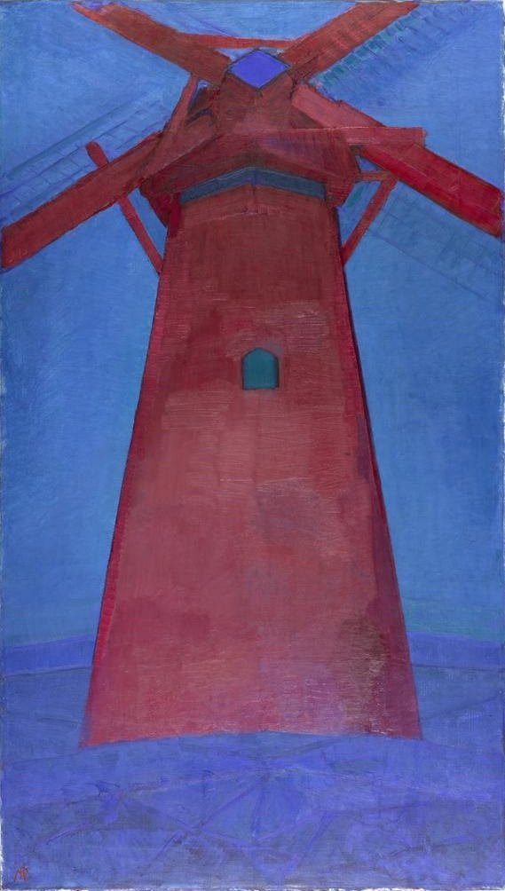 Mondriaan Rode Molen tekijältä Piet Mondrian