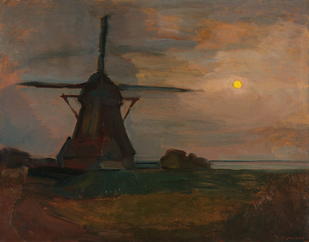 Huonekalut ja erilaiset esineet 1100- ja 1300-luvuilta tekijältä Piet Mondrian