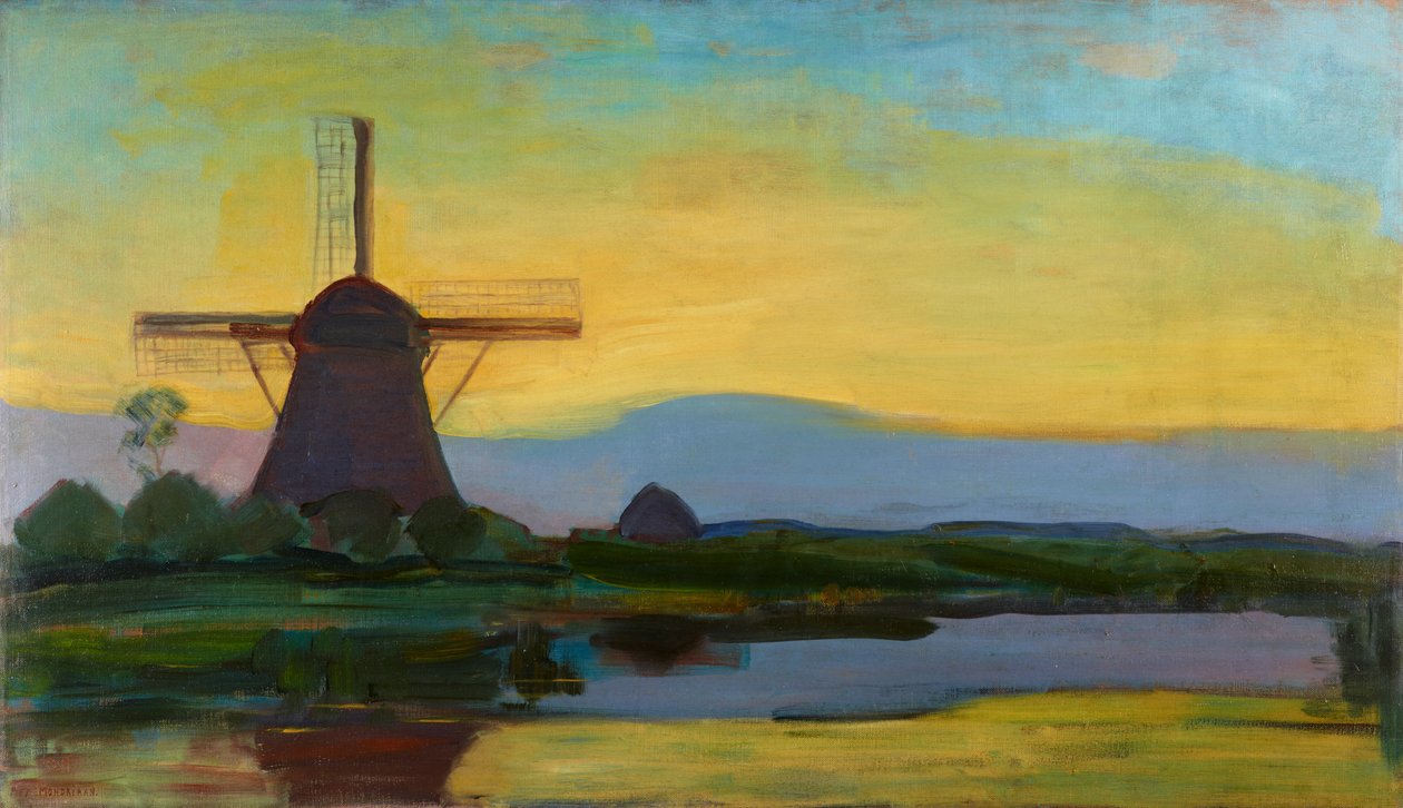 Huonekalut ja erilaiset esineet 1100- ja 1300-luvuilta tekijältä Piet Mondrian