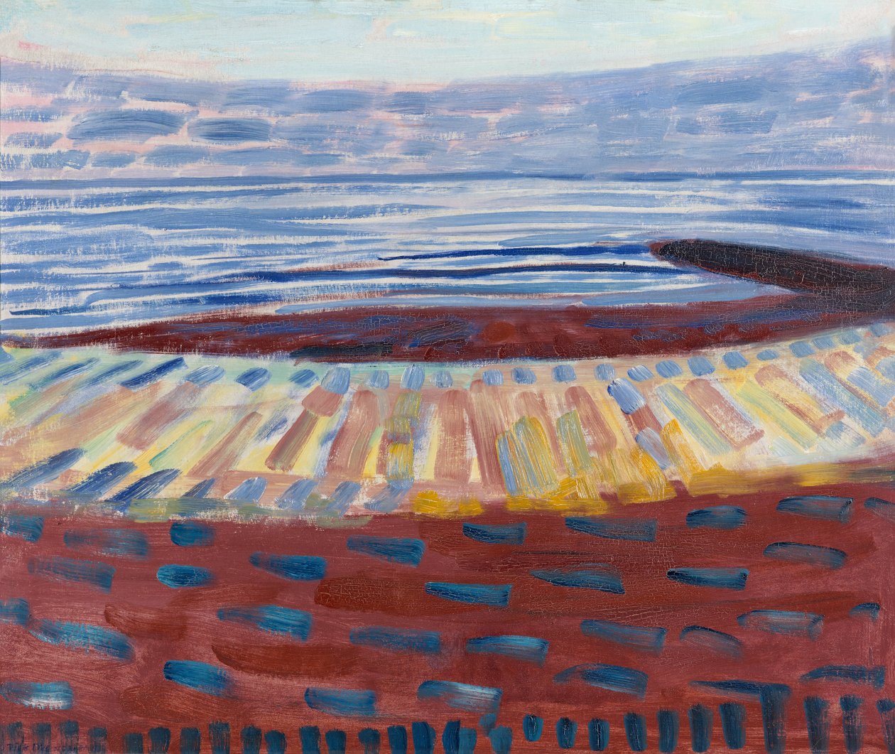Huonekalut ja erilaiset esineet 1100- ja 1300-luvuilta tekijältä Piet Mondrian
