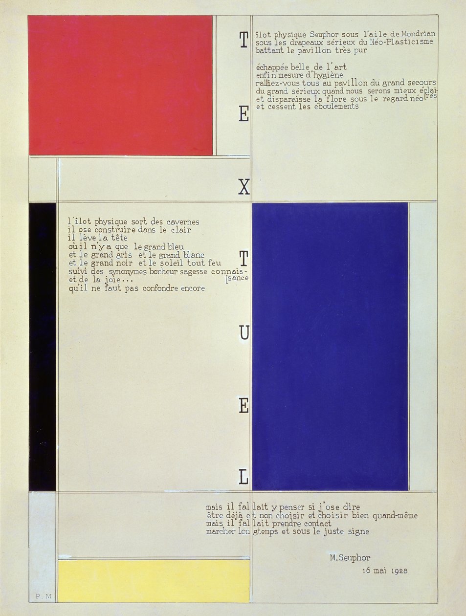 Huonekalut ja erilaiset esineet 1100- ja 1300-luvuilta tekijältä Piet Mondrian