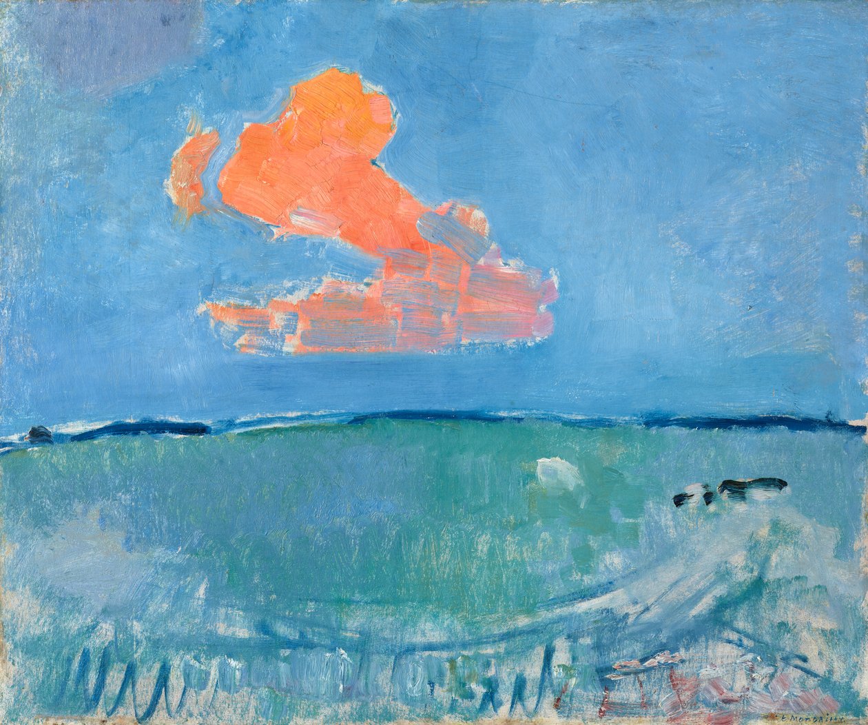 Huonekalut ja erilaiset esineet 1100- ja 1300-luvuilta tekijältä Piet Mondrian