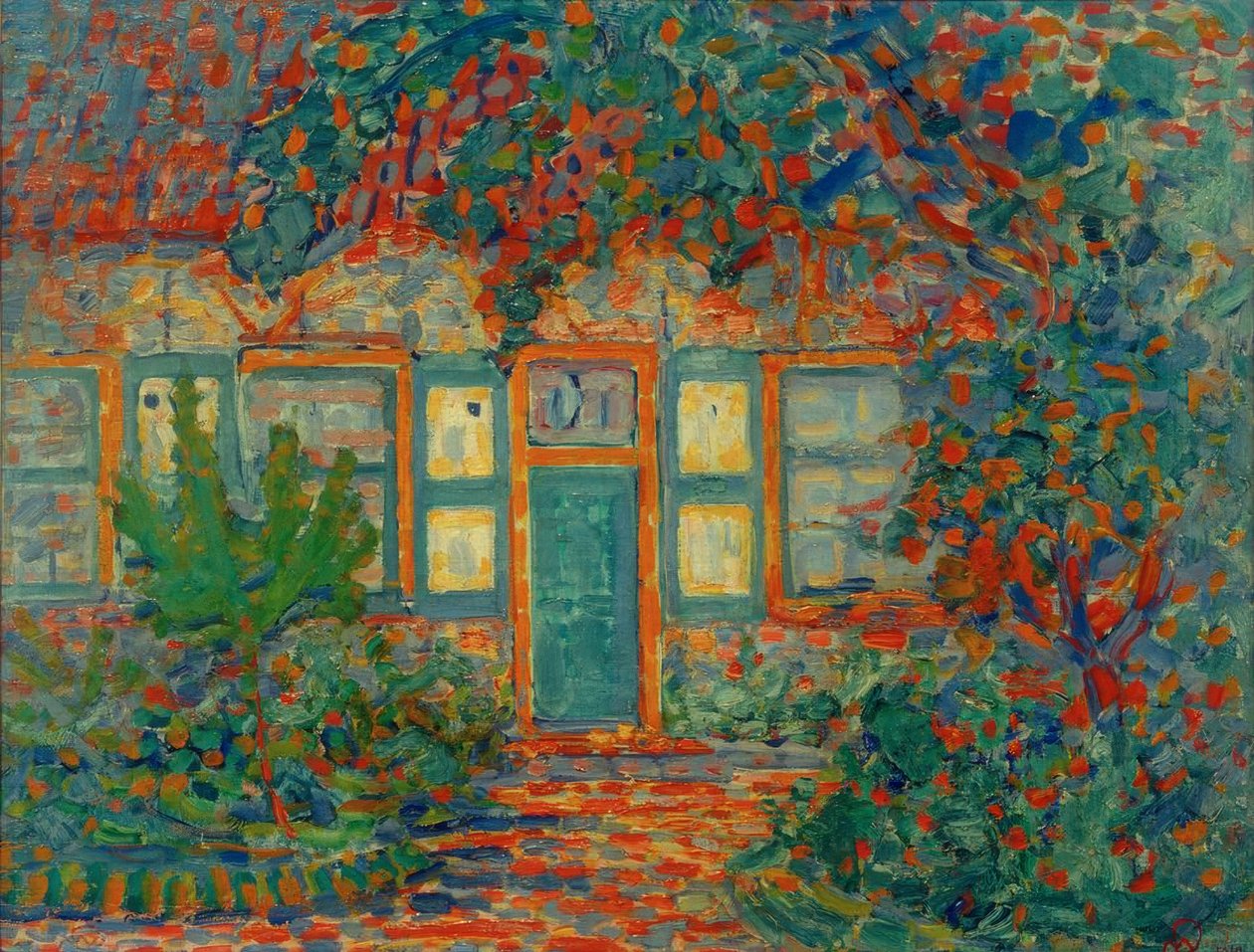 TALO Auringossa tekijältä Piet Mondrian