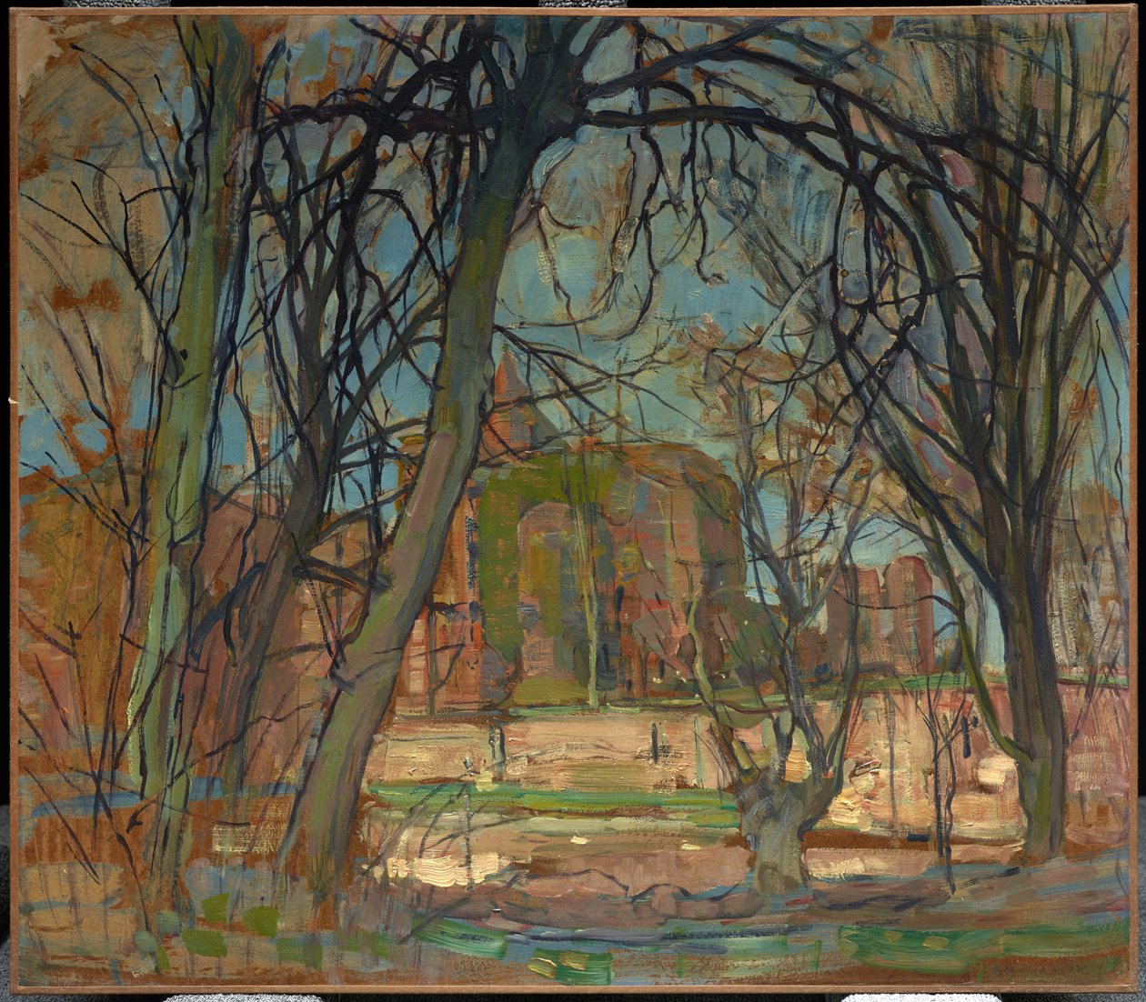Spring Sun (Spring Sun): Linnan raunio: Brederode tekijältä Piet Mondrian