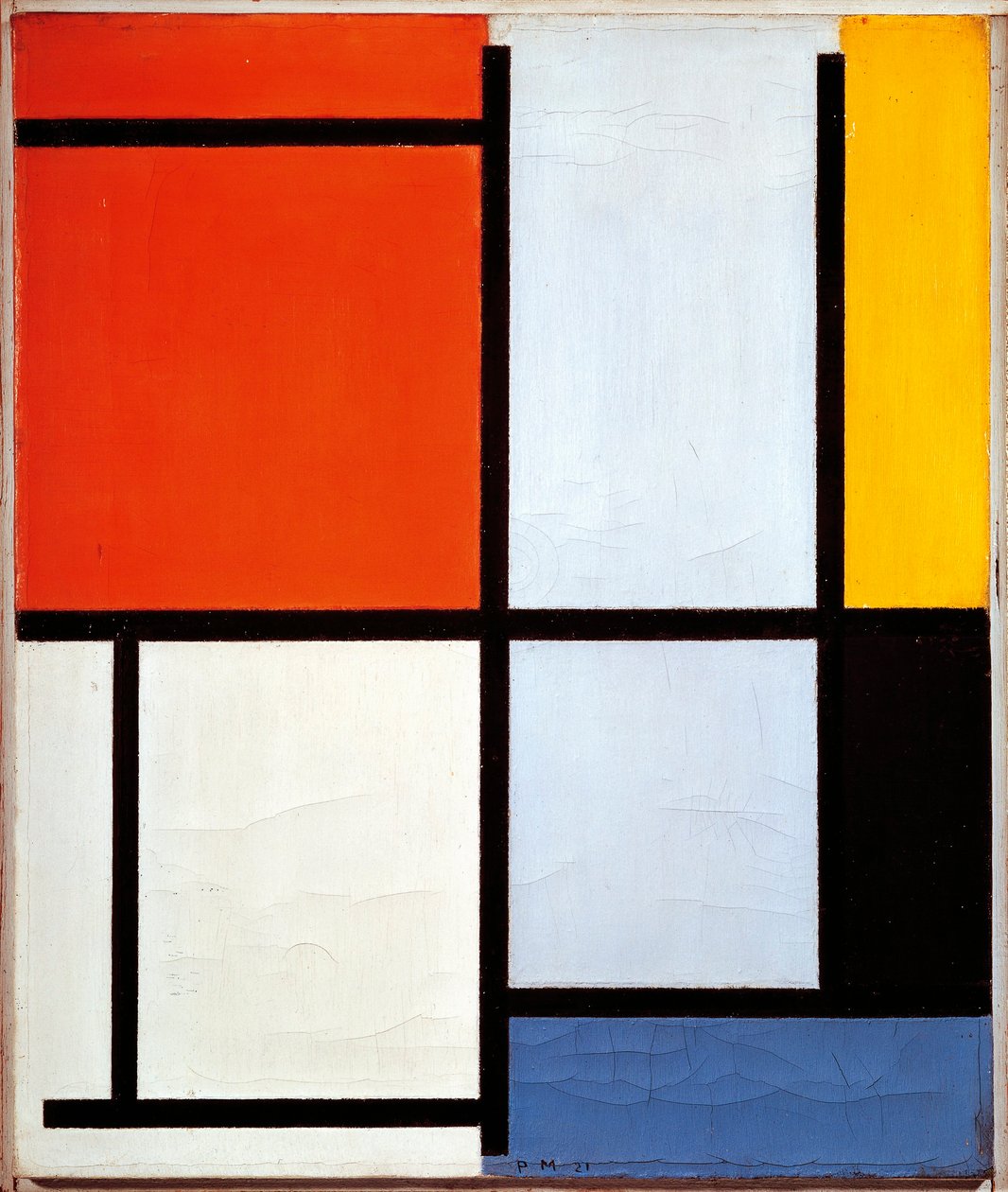 Sveitsi, Basel, Koostumus tekijältä Piet Mondrian