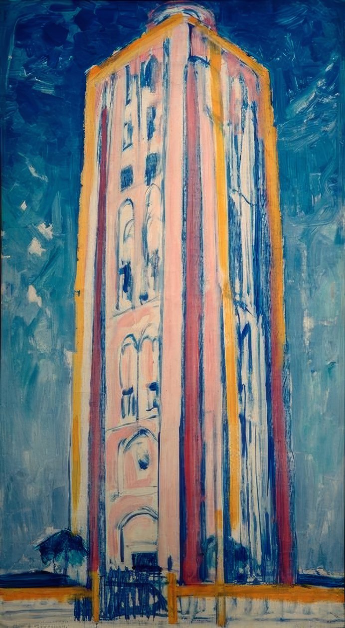 Westkapelle (Alankomaat), tekijältä Piet Mondrian