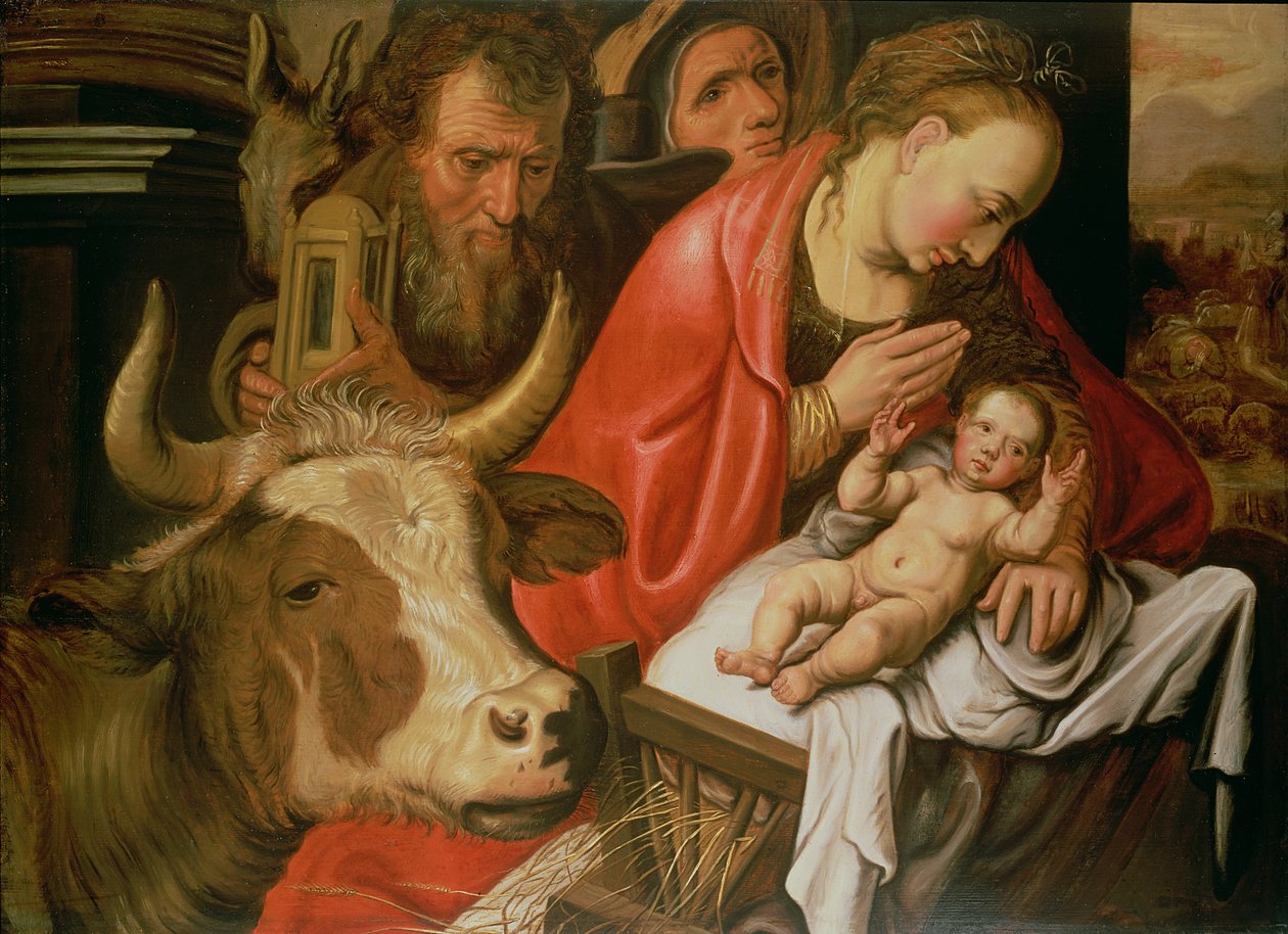 Paimenten palvonta tekijältä Pieter Aertsen