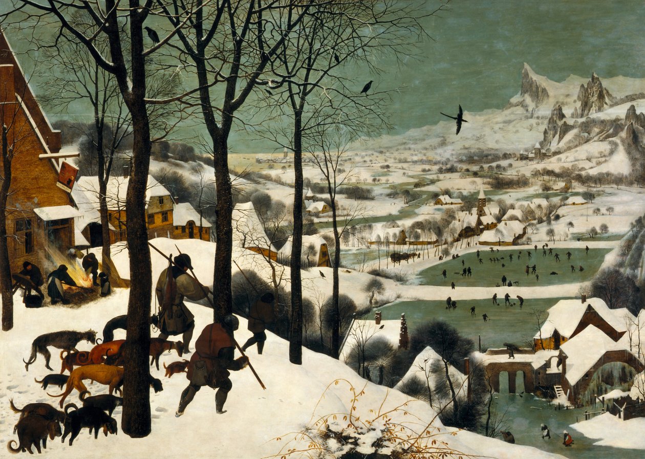 Metsästäjät lumessa (talvi) tekijältä Pieter Bruegel the Elder