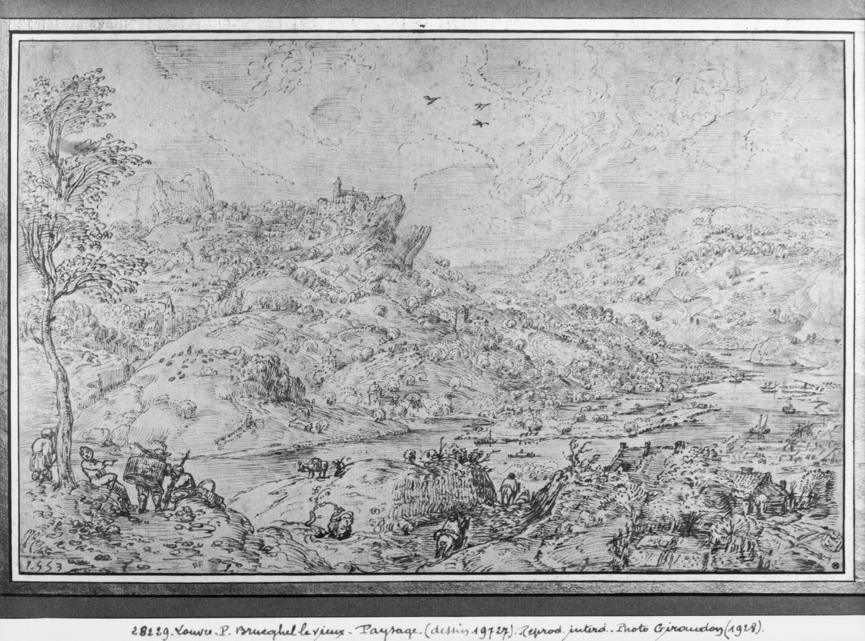 Maisema, 1553 tekijältä Pieter Bruegel the Elder