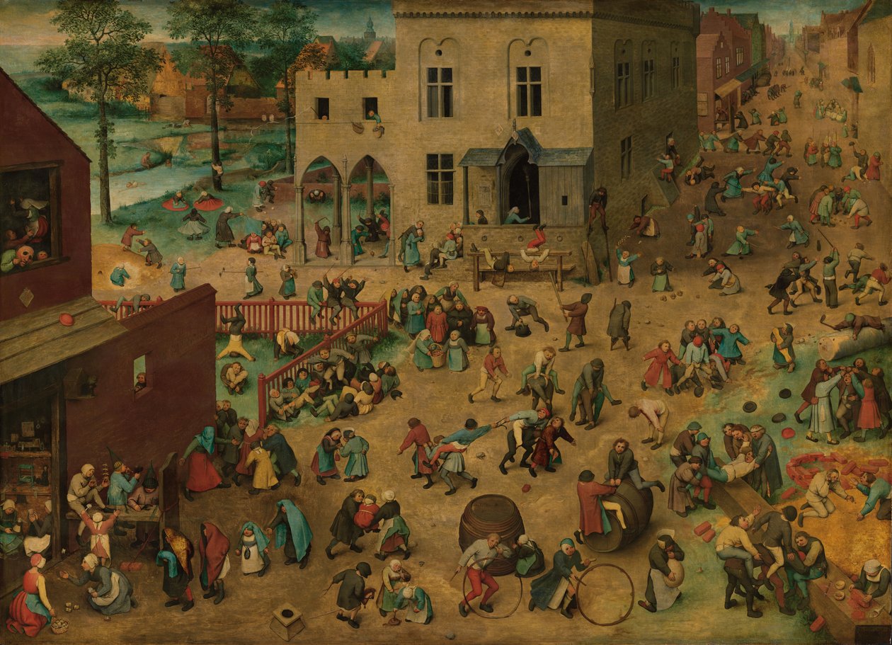 Lasten pelit tekijältä Pieter Bruegel the Elder