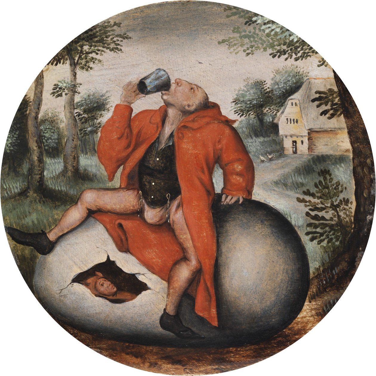 Humalassa munalla tekijältä Pieter Brueghel the Younger