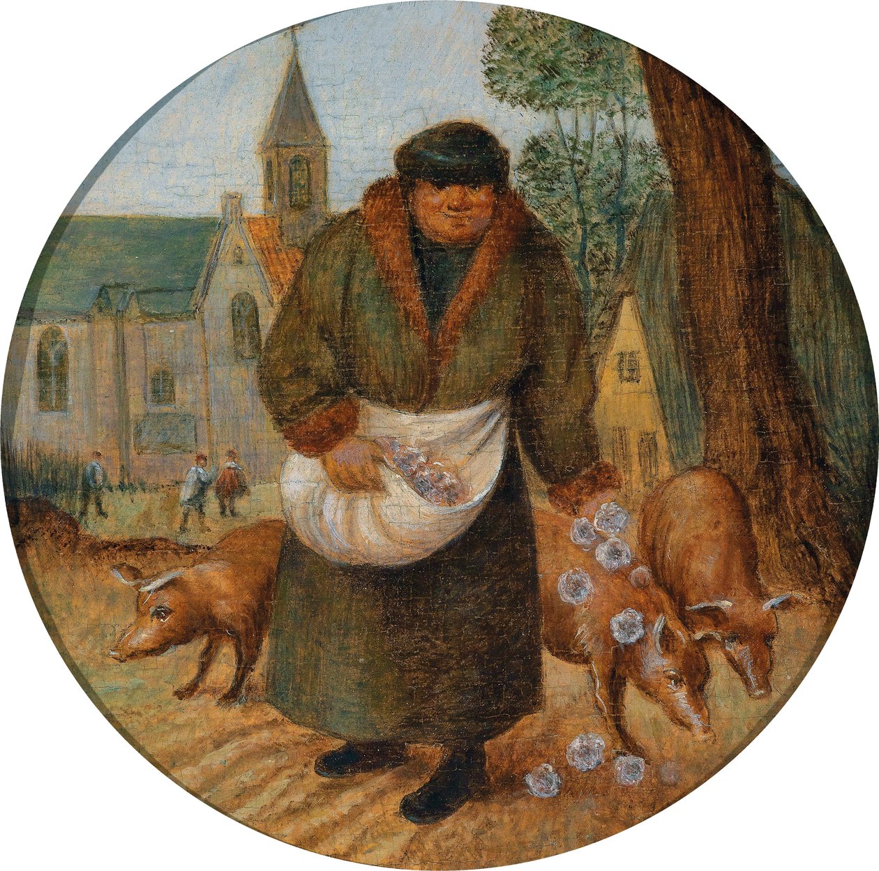 Parels voor de zwijnen tekijältä Pieter Brueghel the Younger