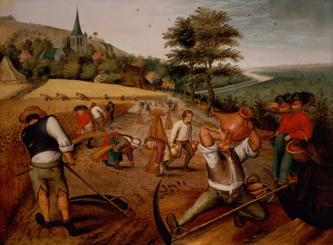 Kesä tekijältä Pieter Brueghel the Younger