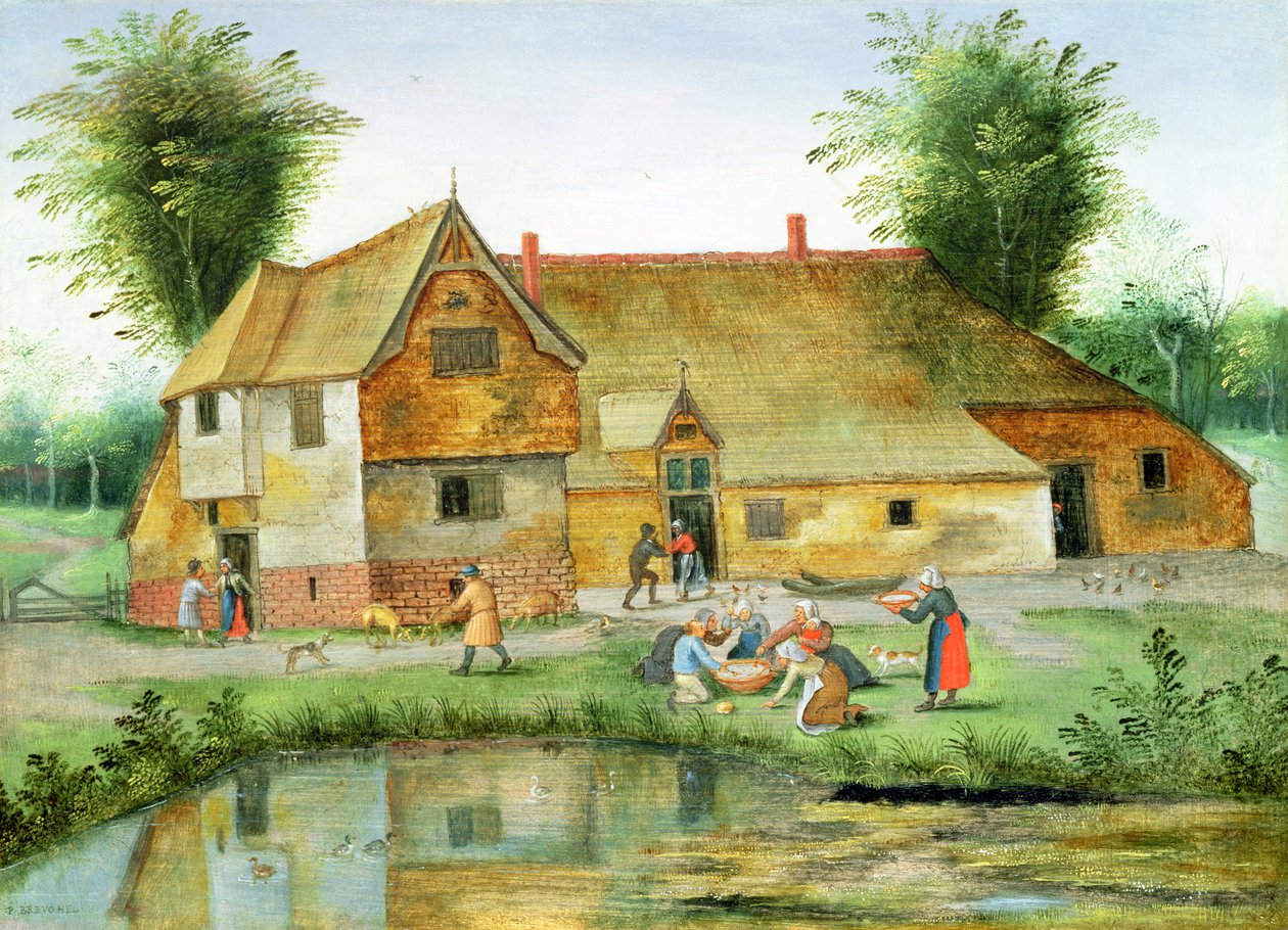 Talonpojan ateria tekijältä Pieter Brueghel the Younger