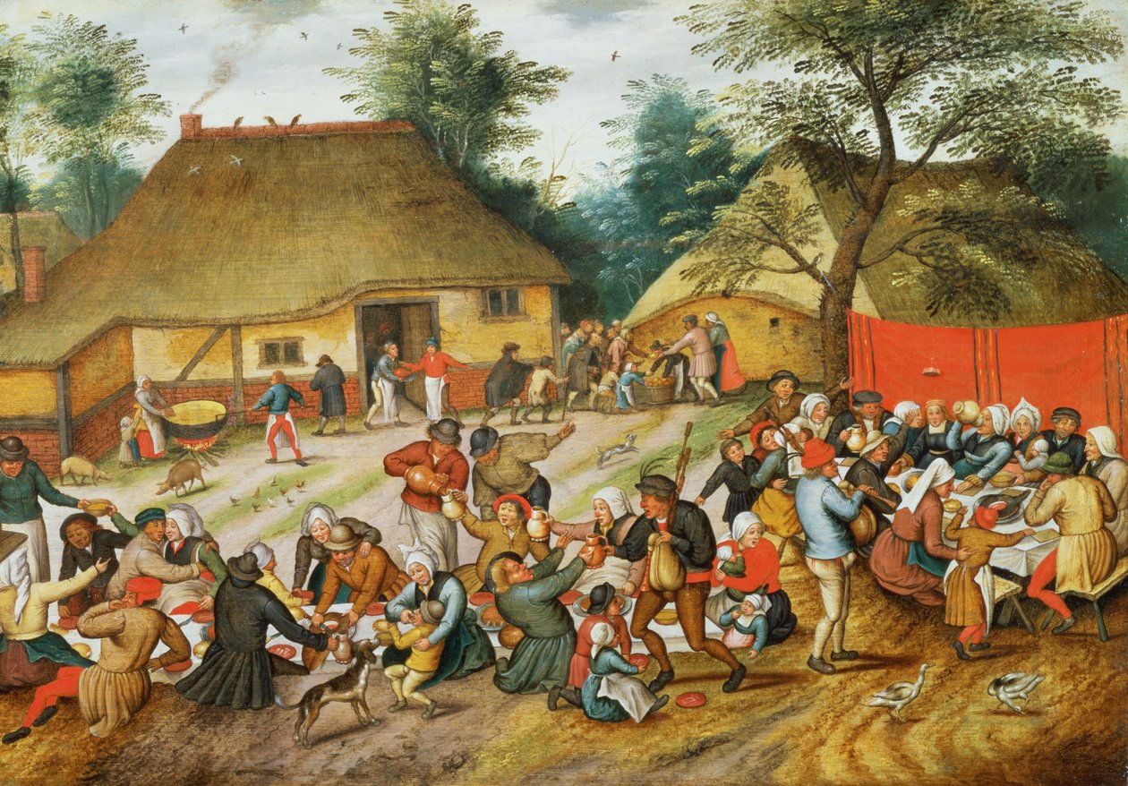 Hääjuhla tekijältä Pieter Brueghel the Younger