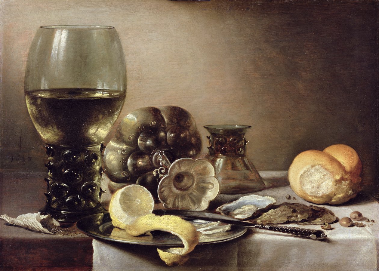Osteriaamiainen tekijältä Pieter Claesz