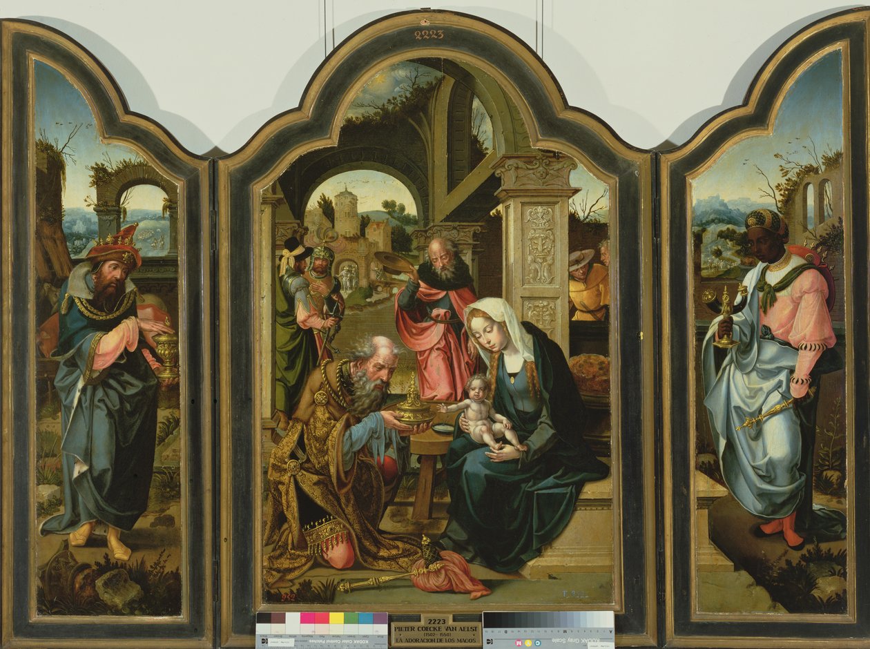 Maagien palvonta tekijältä Pieter Coecke van Aelst