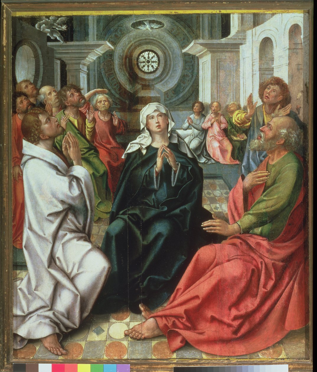 Helluntai (paneeli) tekijältä Pieter Coecke van Aelst