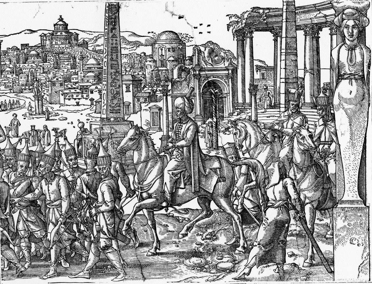 Turkkilaisten tavat ja tavat, 1553 (katso myös 476247) tekijältä Pieter Coecke van Aelst