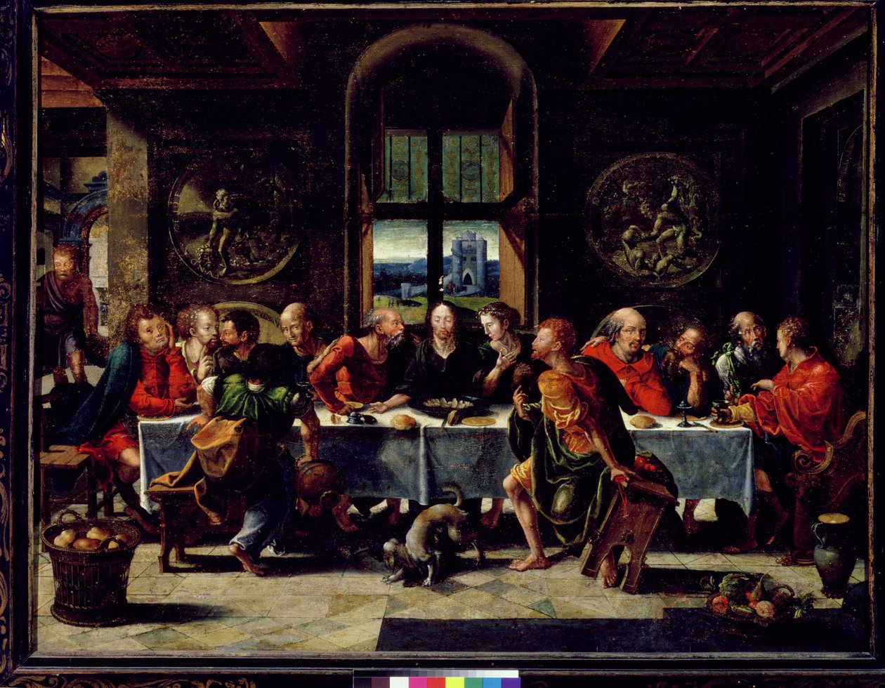 Viimeinen ehtoollinen tekijältä Pieter Coecke van Aelst