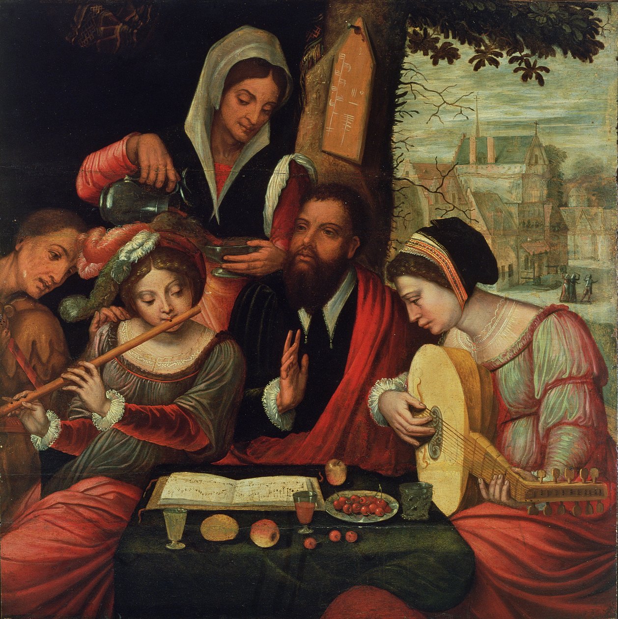 Musiikkijuhlat tekijältä Pieter Coecke van Aelst