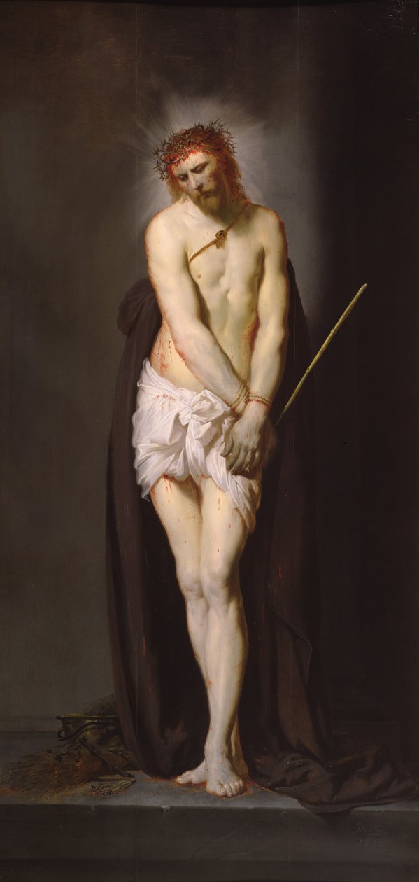 Kristus pylväässä, 1632 (paneeli) tekijältä Pieter Fransz de Grebber